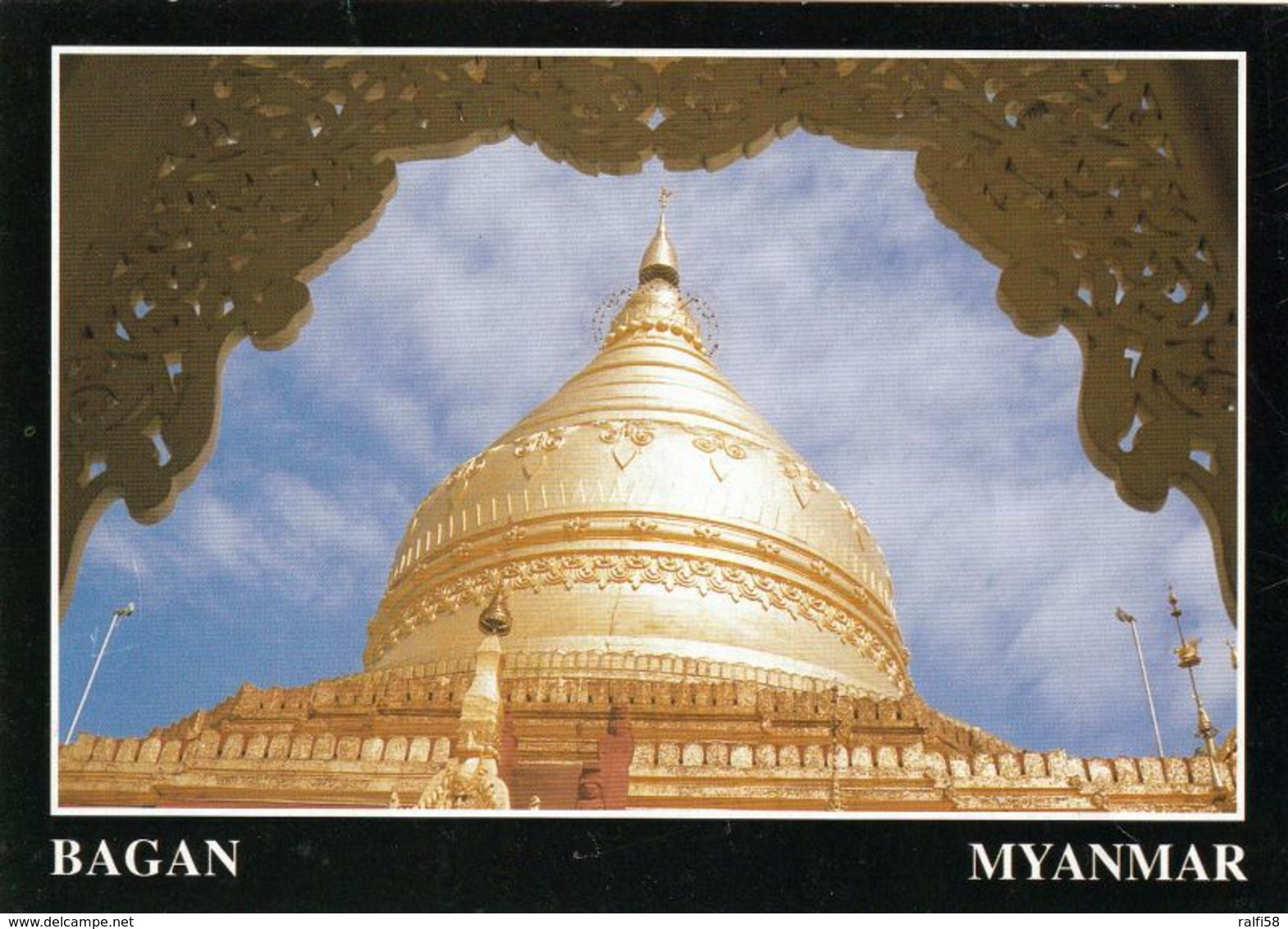 2 AK Myanmar * Shwezigon-Pagode (im 11. Jh. Erbaut) In Bagan Der Historischen Königsstadt In Myanmar - 2019 UNESCO Erbe - Myanmar (Burma)