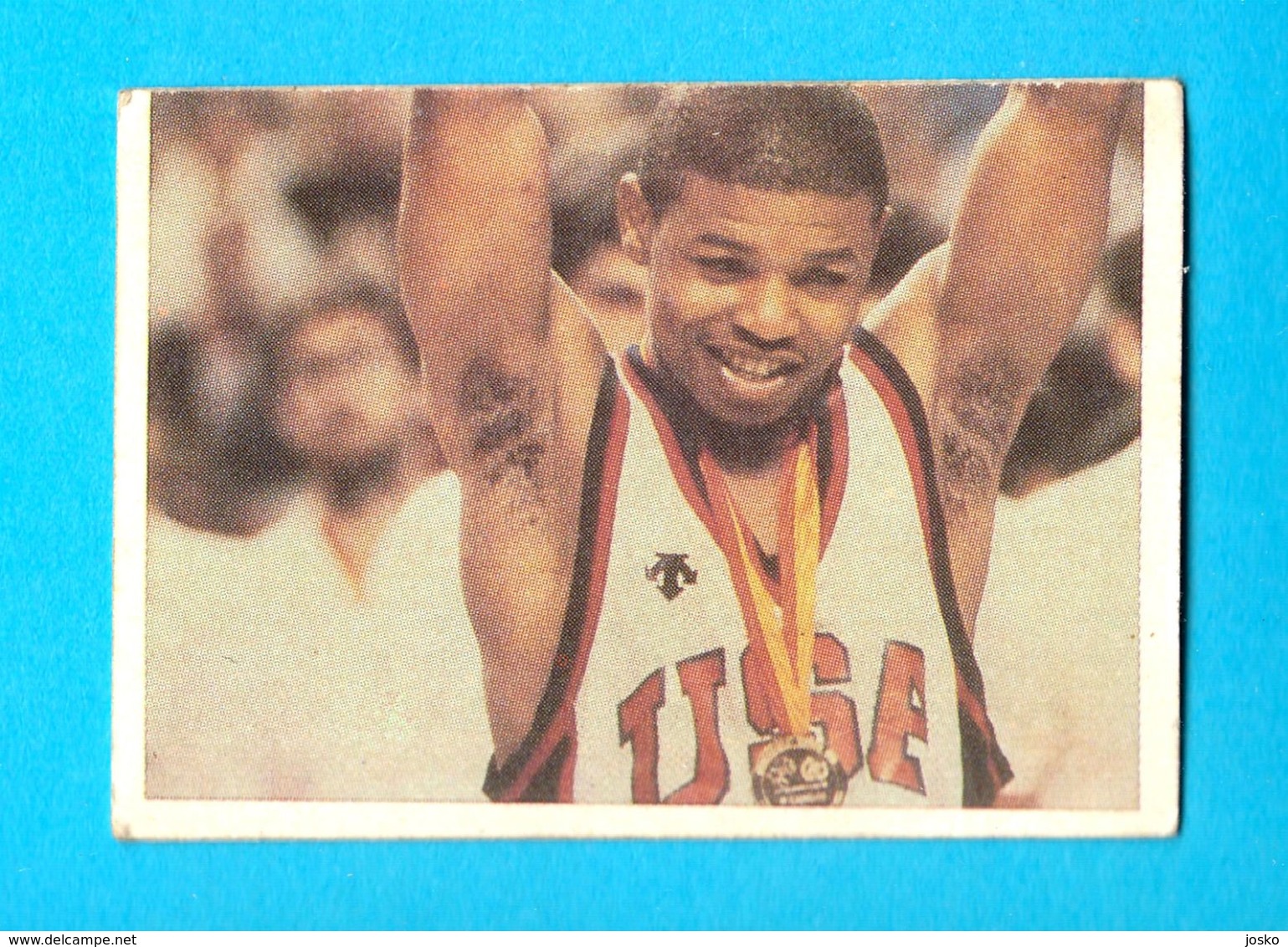 TYRONE MUGGSY BOGUES - Yugoslav Old Basketball Card (1987) * Charlotte Hornets NBA Washington Wizards Basket-ball RRR - 1980-1989