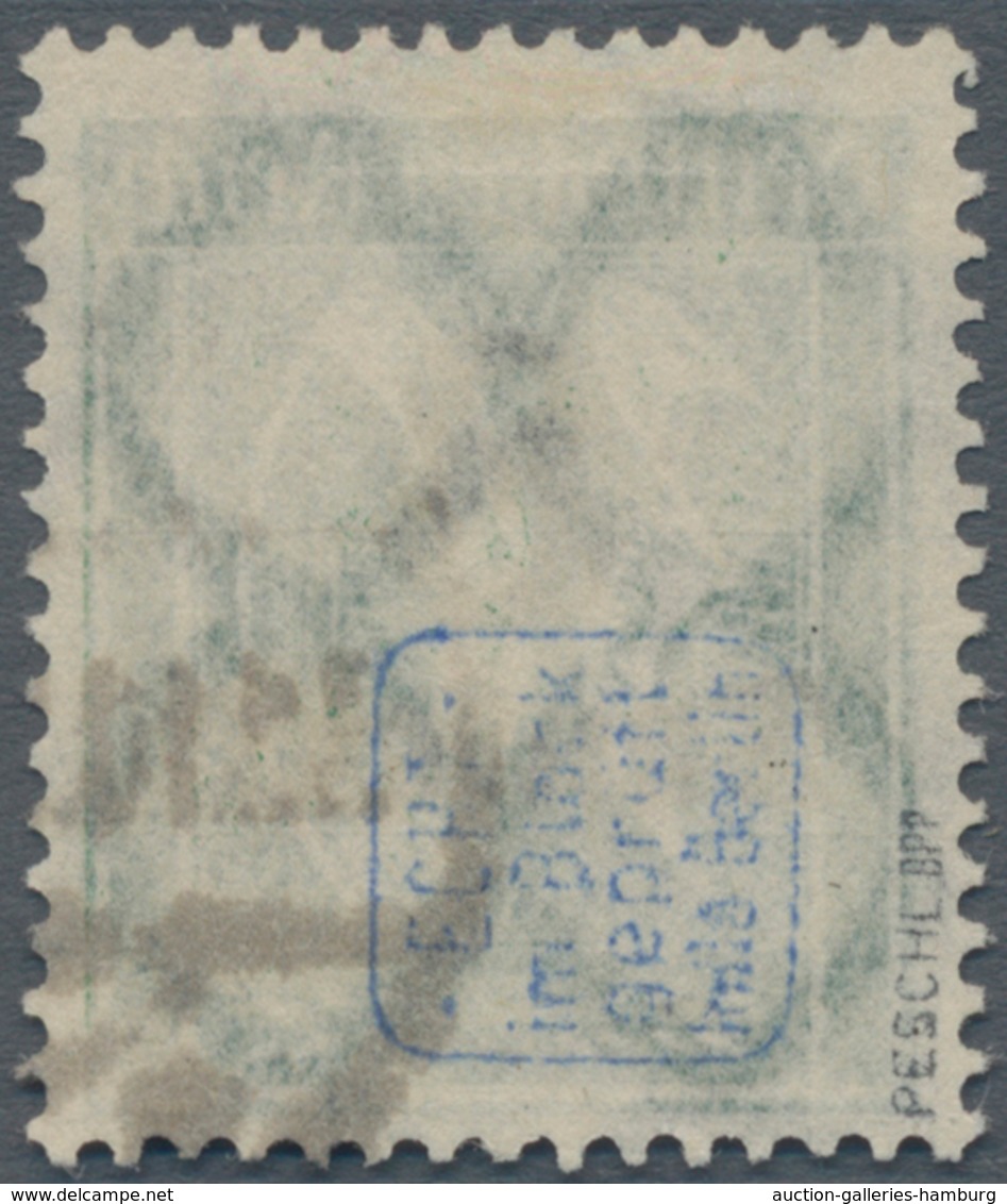 Deutsches Reich - Inflation: 1923, 8 Tsd. M. Auf 30 Pfg. Dunkelopalgrün, Wasserzeichen Waffeln, Sehr - Used Stamps
