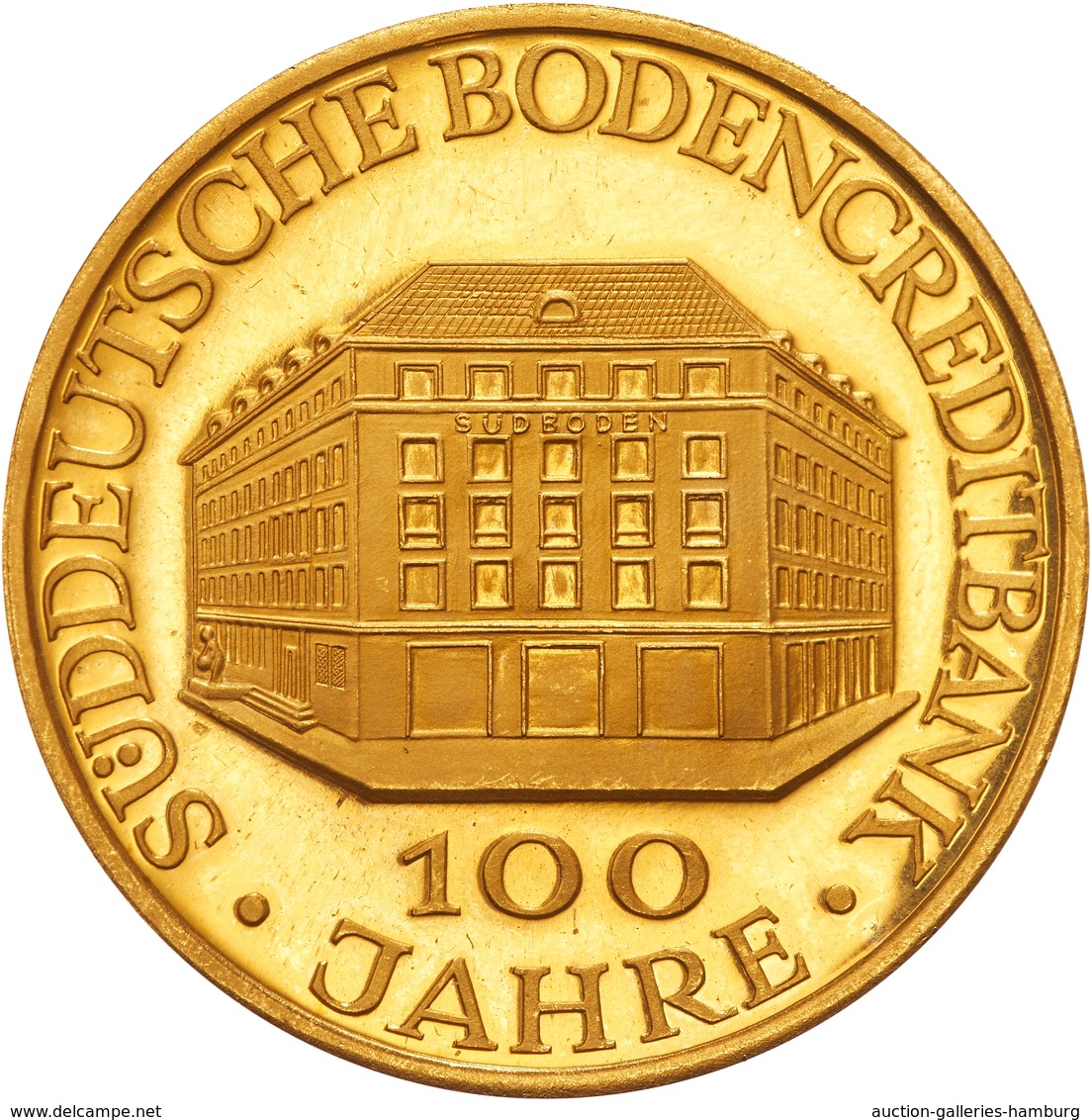 Medaillen Deutschland - Geographisch: BAYERN; 1971, Vorzüglich Erhaltene Medaille Aus 980er Gold Mit - Sonstige & Ohne Zuordnung