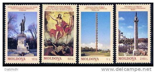 MOLDOVA 1998 Artistic Monuments MNH / **.  Michel 271-74 - Moldavie