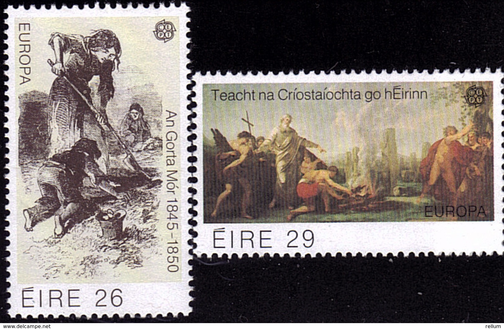 Irlande - Europa CEPT 1982 - Yvert Nr. 467/468 - Michel Nr. 466/467  ** - 1982