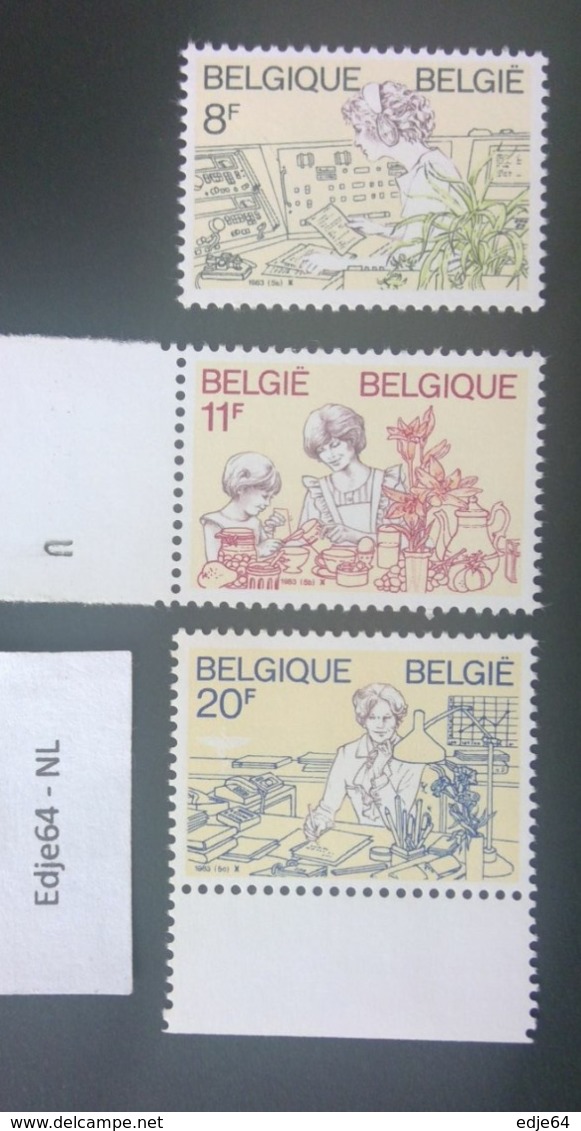 België 1983 Vrouwen - Nuovi