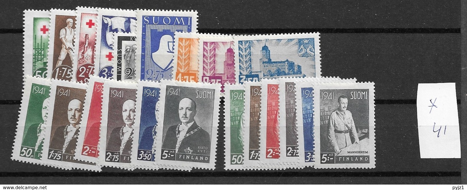 1941 MH Finland, Year Complete - Full Years