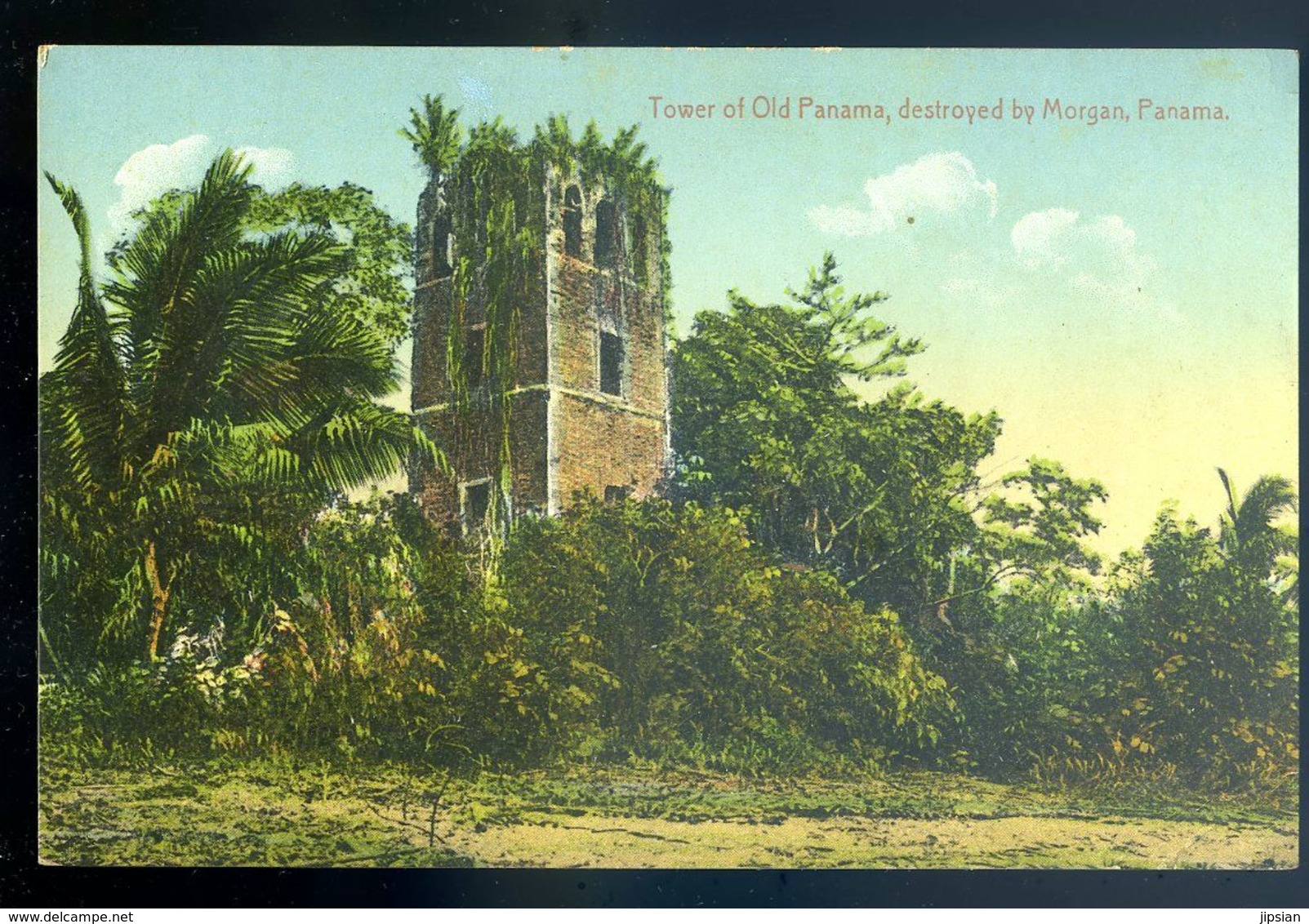 Cpa Panama Tower Of Old Panama Destroyed By Morgan    AVR20-181 - Panama