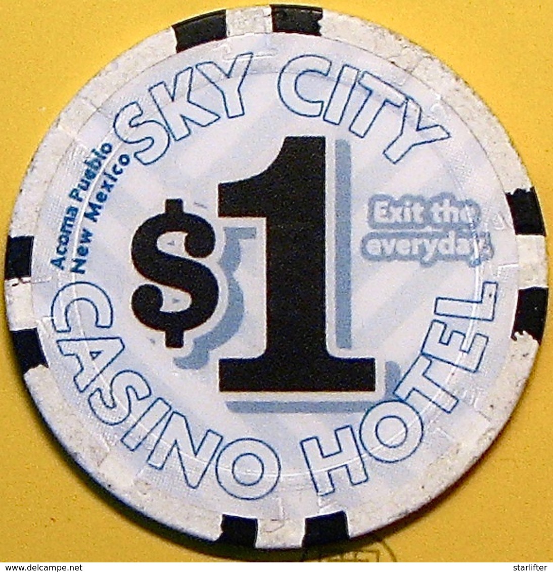 $1 Casino Chip. Sky City, Acoma, NM. N48. - Casino