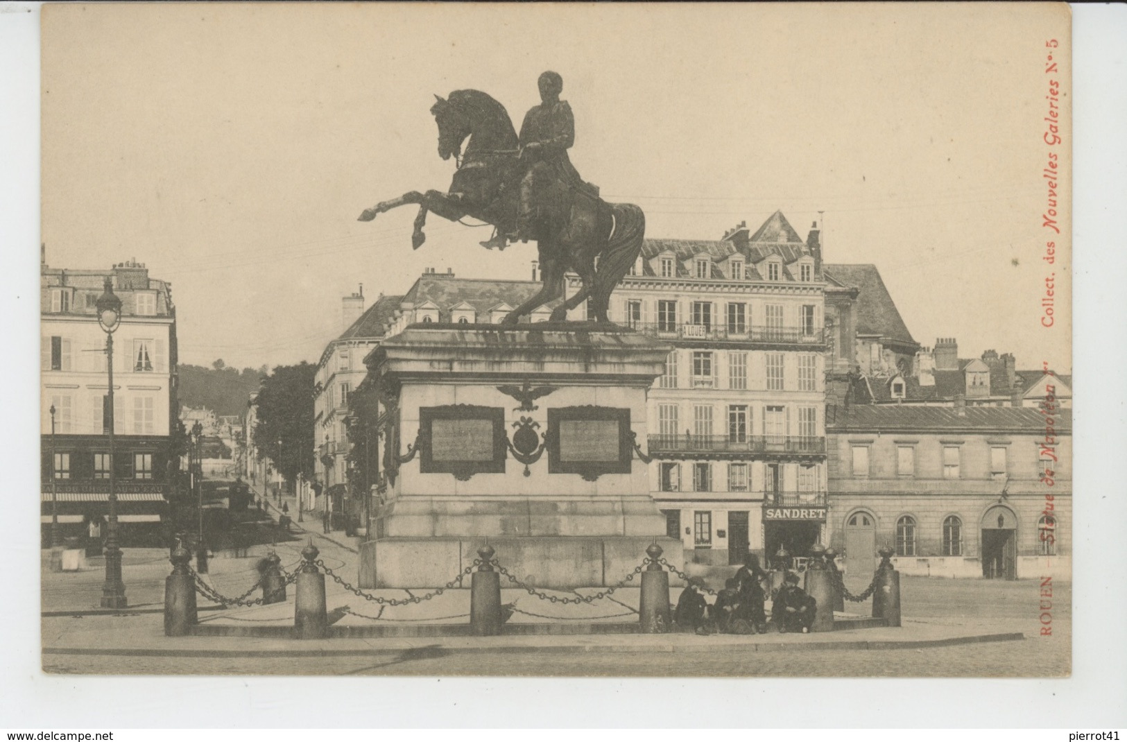 NAPOLEON - ROUEN - Statue De NAPOLEON 1er - Historische Persönlichkeiten