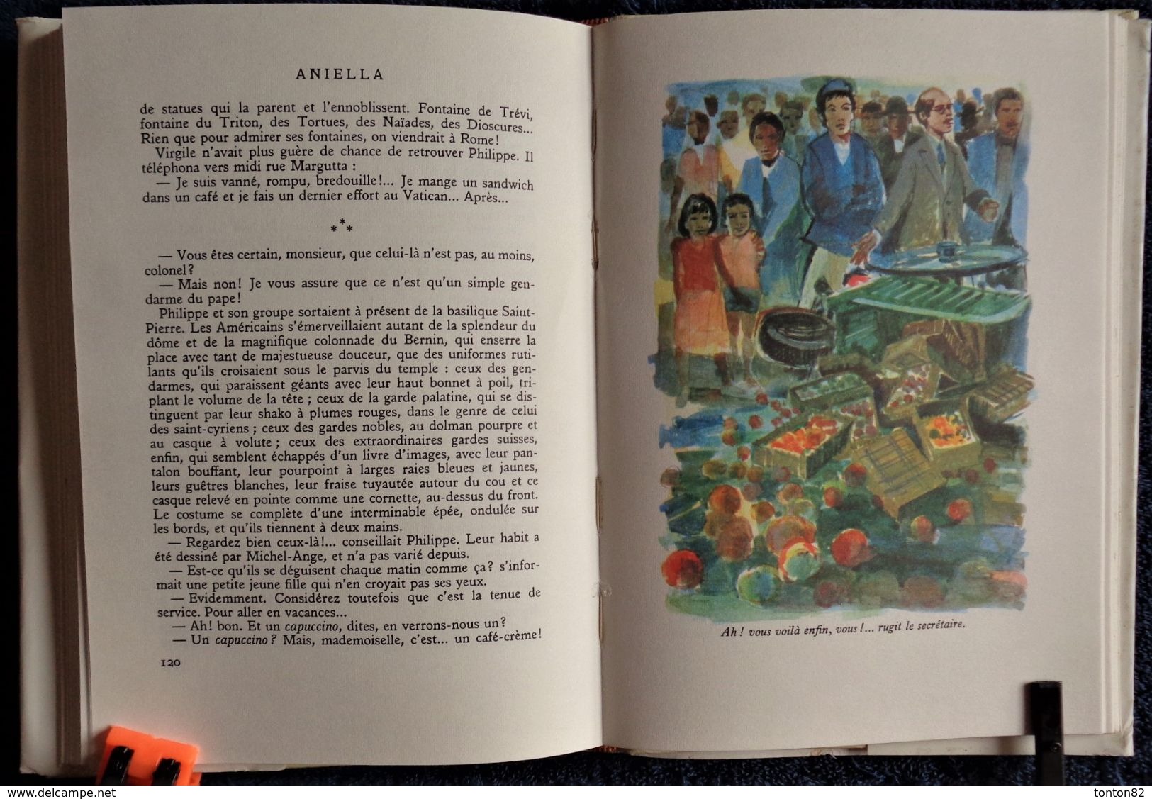 Saint-Marcoux - Aniéla - Bibliothèque Rouge et Or - N° 633 - ( 1962 ) . ( Avec jaquette ) .