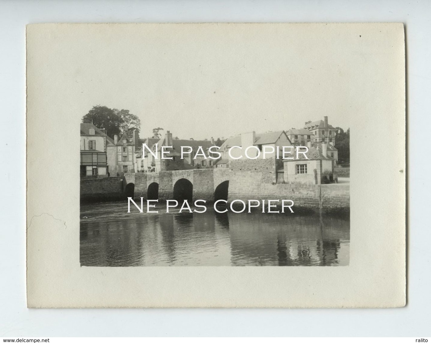 AURAY Vers 1905 Pont De Saint Goustan Morbihan Bretagne - Lieux