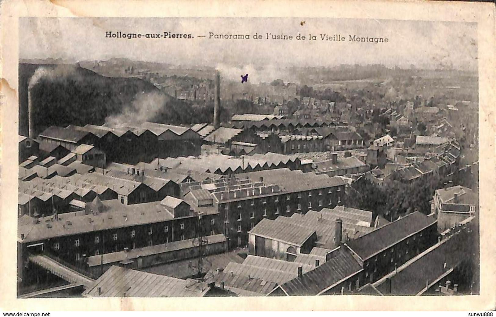 Hollogne-aux-Pierres - Panorama De L'usine De La Vieille Montagne (Edit. Henri Gérôme 1953) - Grâce-Hollogne
