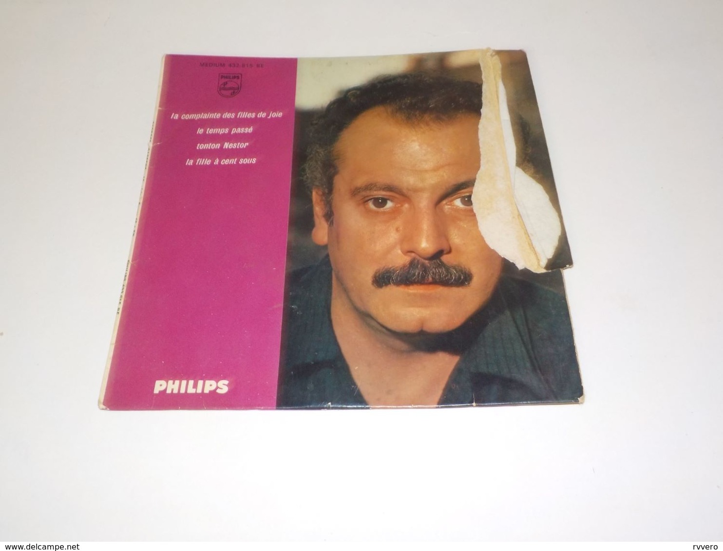 45 TOURS BRASSENS LA COMPLAINTE DES FILLE DE JOIE 1961 - Other - French Music