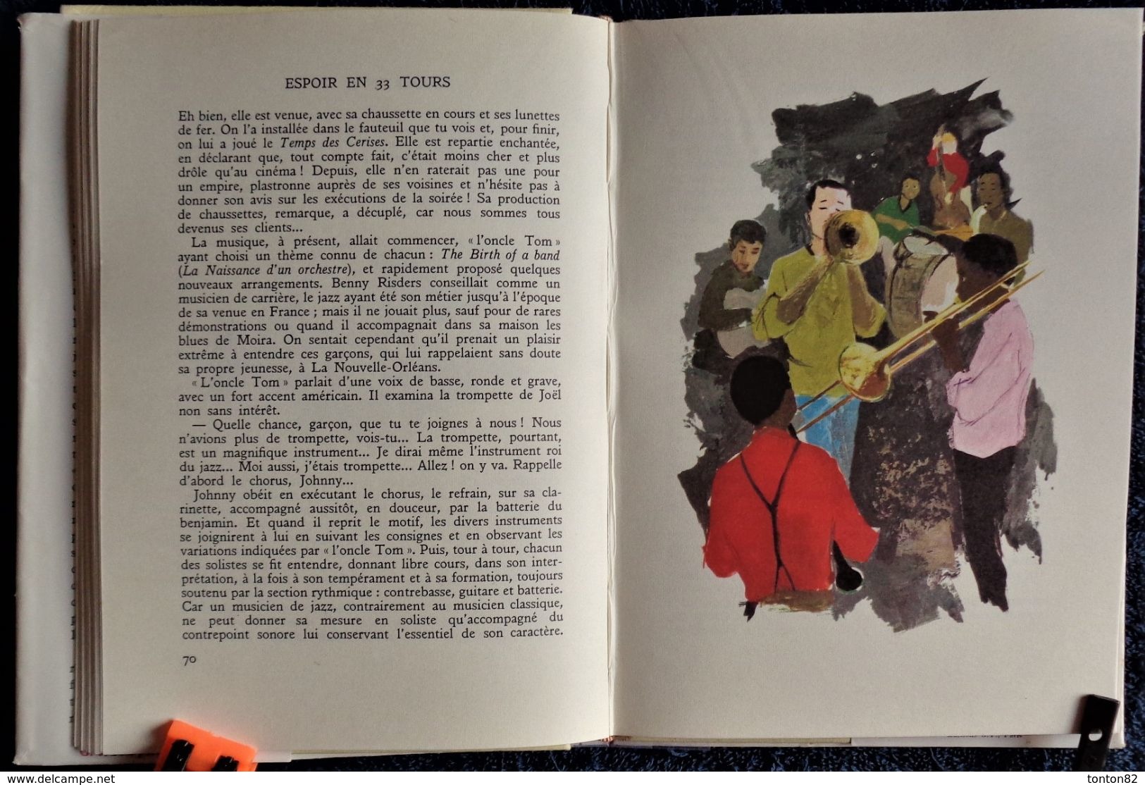 Saint-Marcoux - Espoir en 33 tours - Bibliothèque Rouge et Or n° 607 - ( 1961 ) .