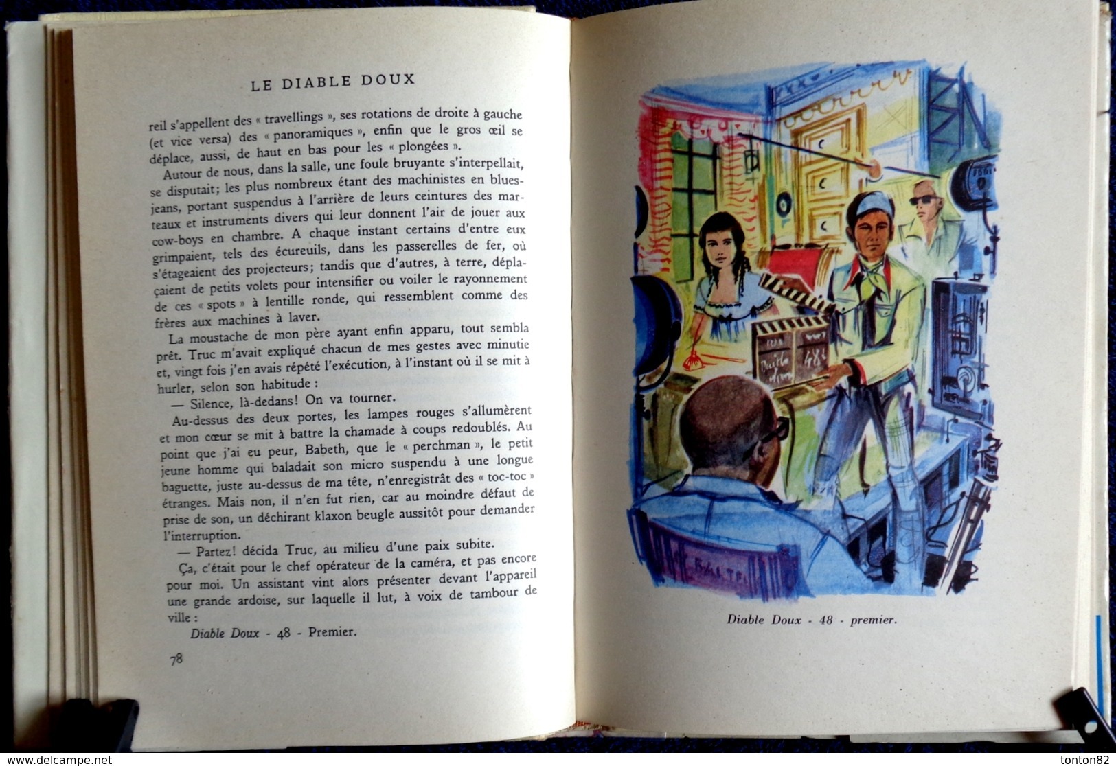 Saint-Marcoux - Le Diable Doux - Rouge Et Or Souveraine - ( 1958 ) . - Bibliothèque Rouge Et Or