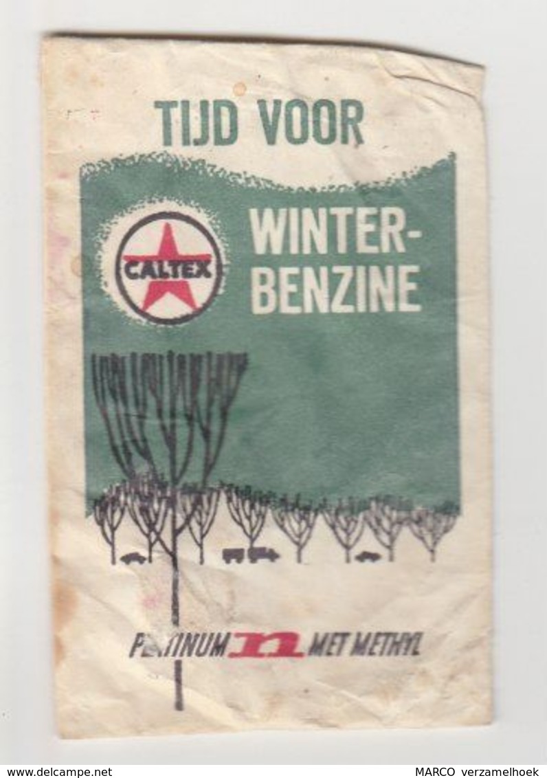 Suikerzakje - Sachet De Sucre CALTEX Winterbenzine Platinum Met Methyl - Azúcar