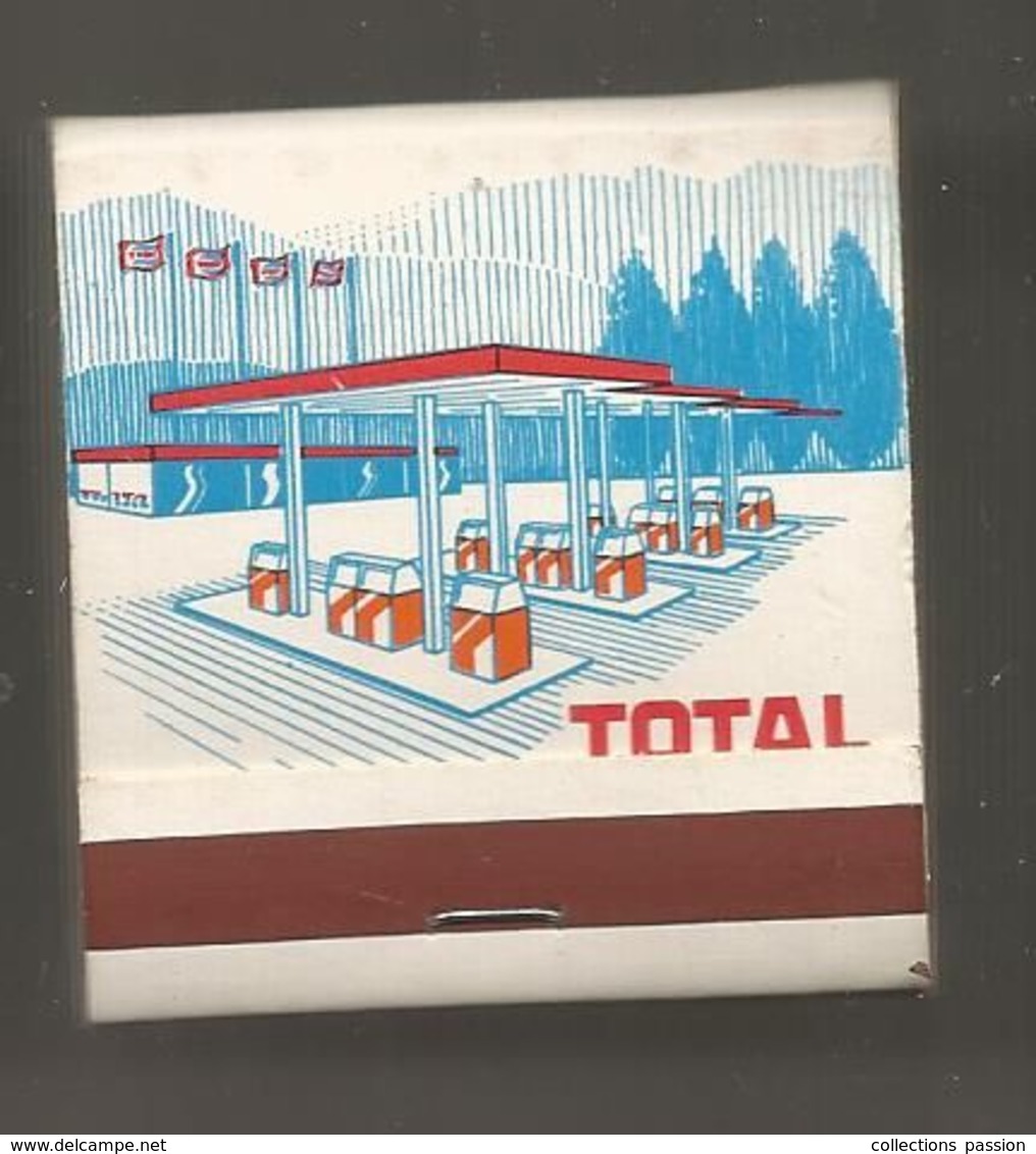 Boite D'allumettes , Pochette, TOTAL , 2 Scans - Matchboxes