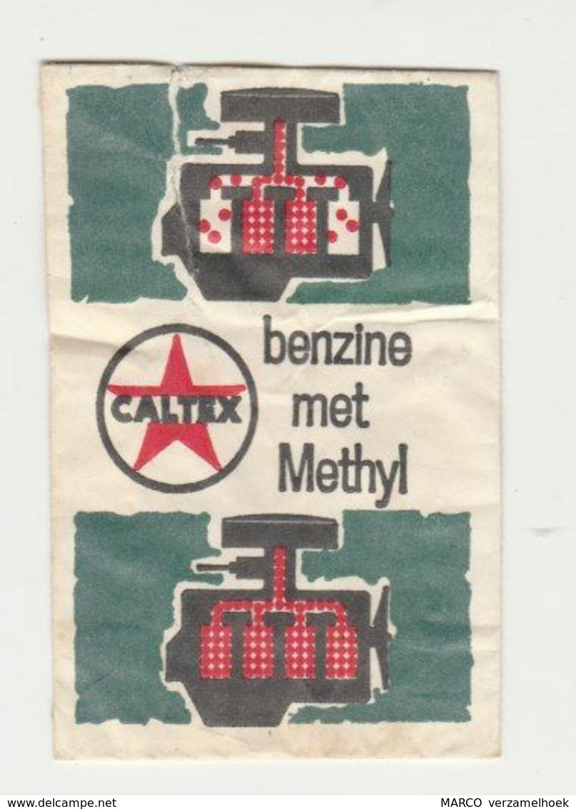 Suikerzakje - Sachet De Sucre CALTEX Benzine Met Methyl - Azúcar