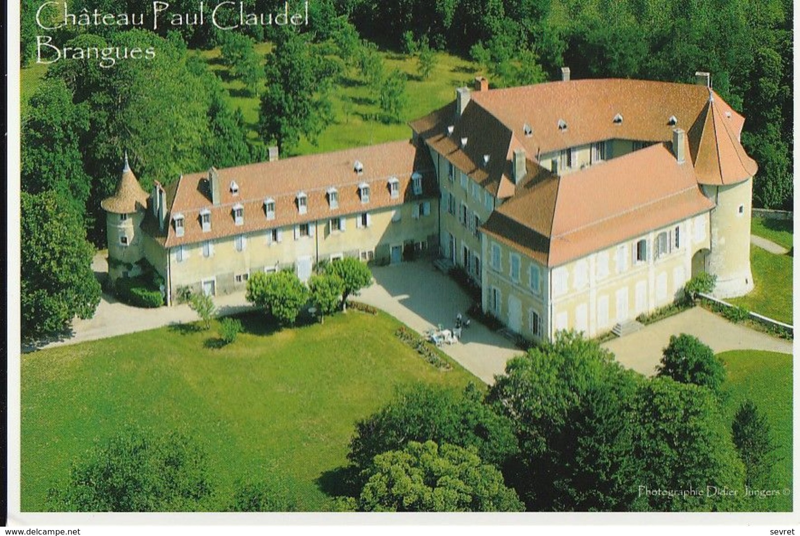 BRANGUES. - Château Paul Claudel. CPM  RARE - Brangues