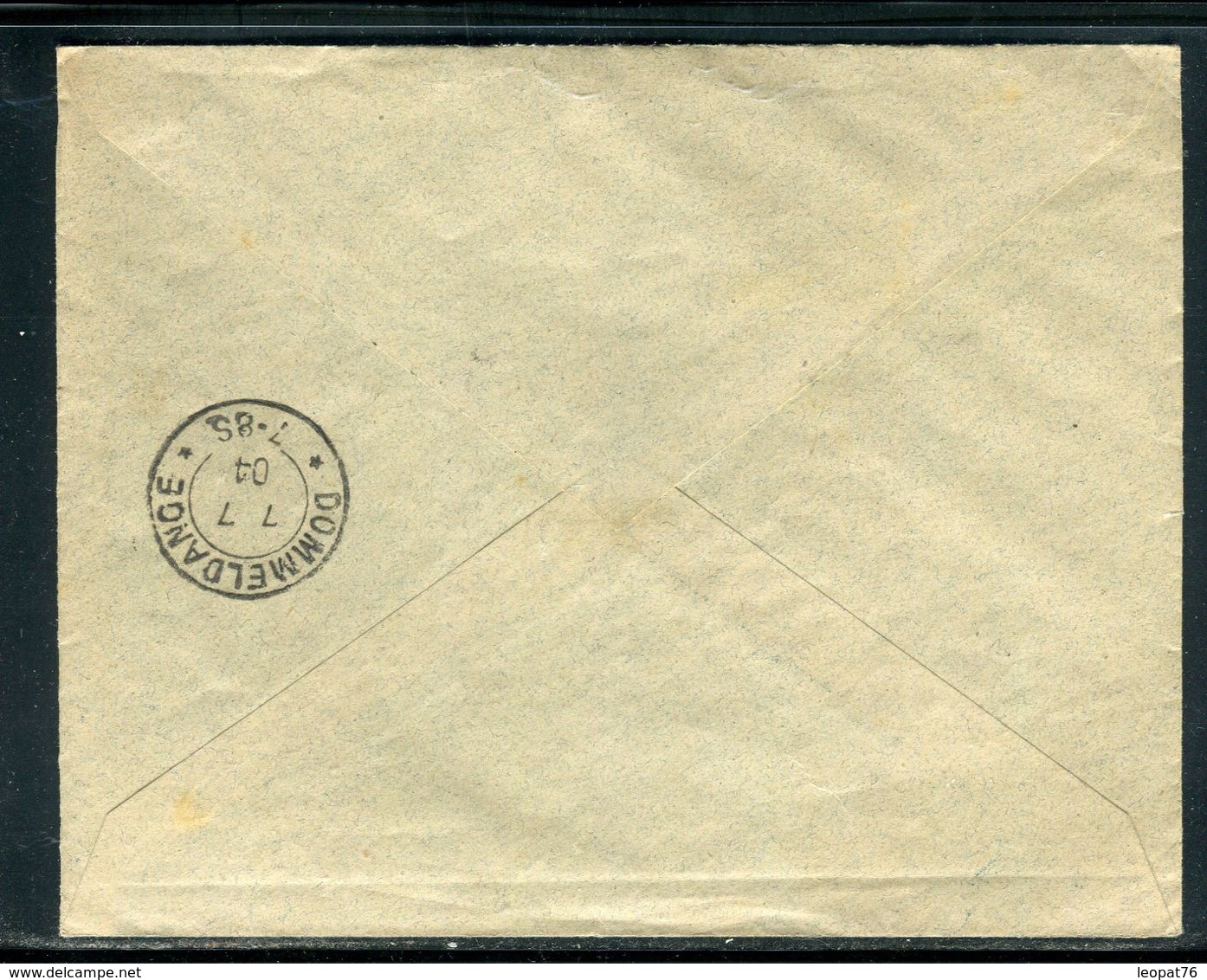 Luxembourg - Enveloppe De Diekirch En 1904 Pour Dommeldange - Prix Fixe !!!! - Réf A 31 - 1895 Adolphe Right-hand Side