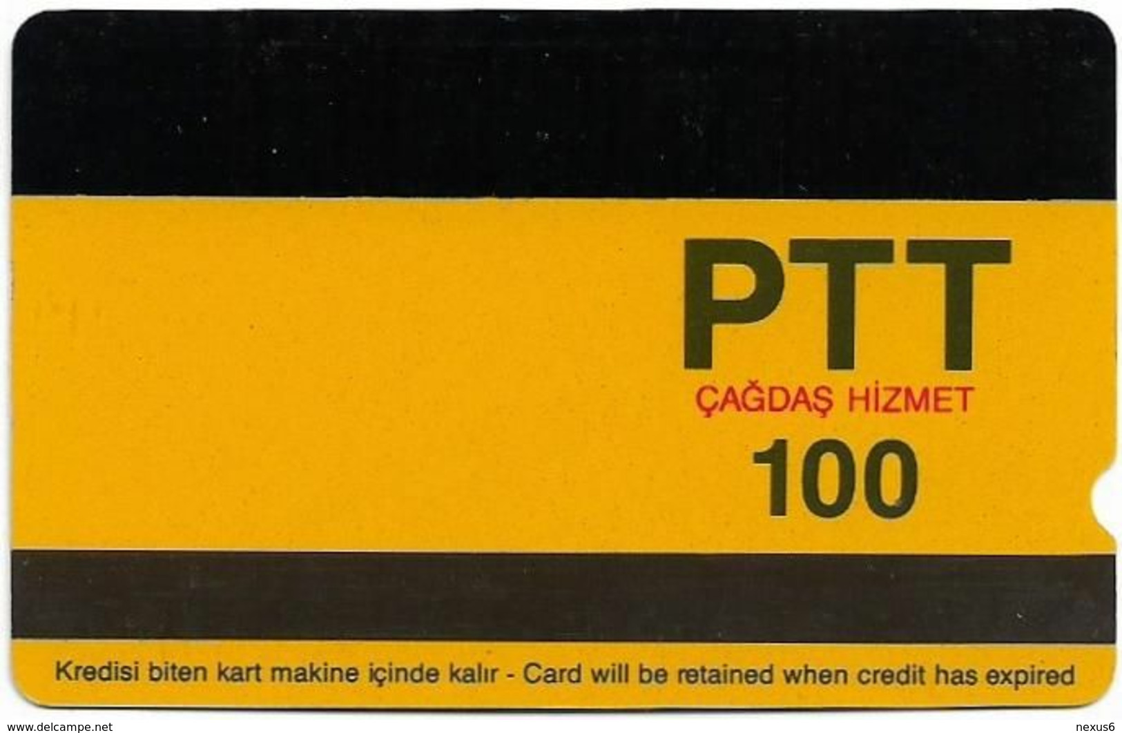 Turkey - Alcatel - PTT - 3rd Series (15mm) 1991-1992, T-17 - Amasya, 100U, Used - Turchia