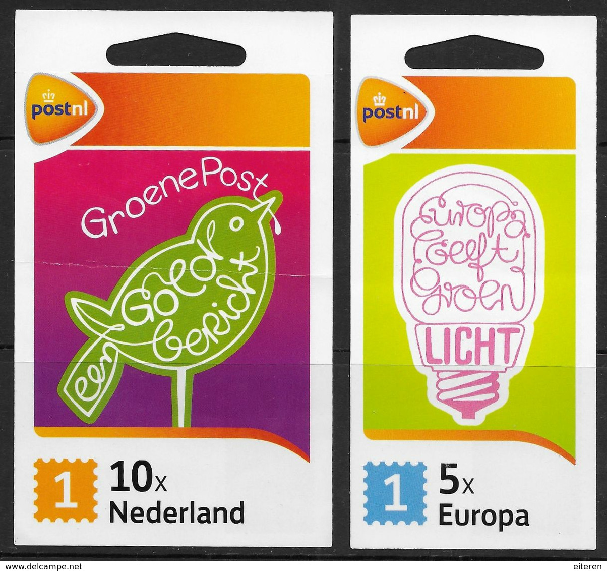 31 verschillende Kafjes van postzegelboekjes