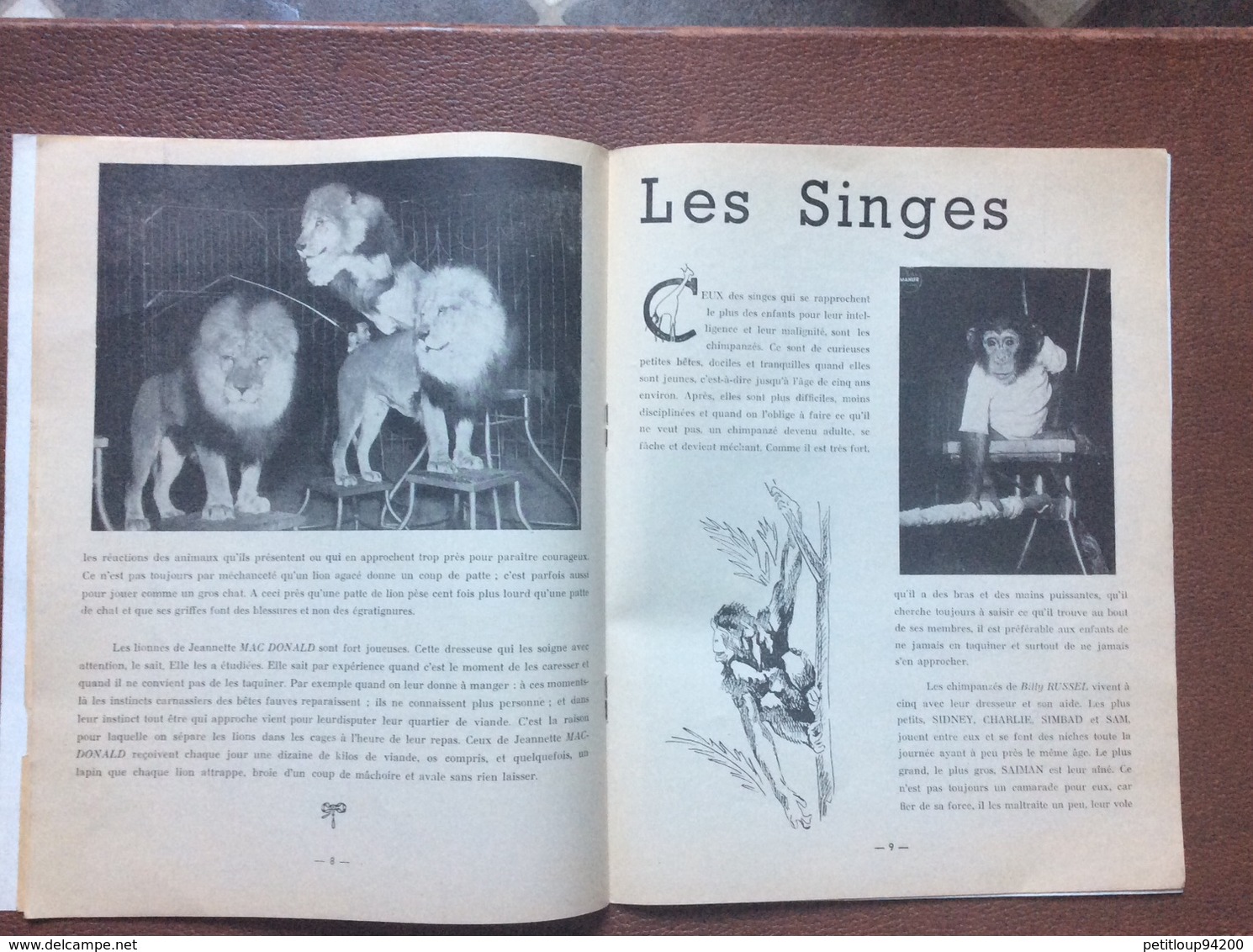 ALBUM PROGRAMME CIRQUE   C.A.S. De PARIS  Arbre De Noel 1956 - Programmi