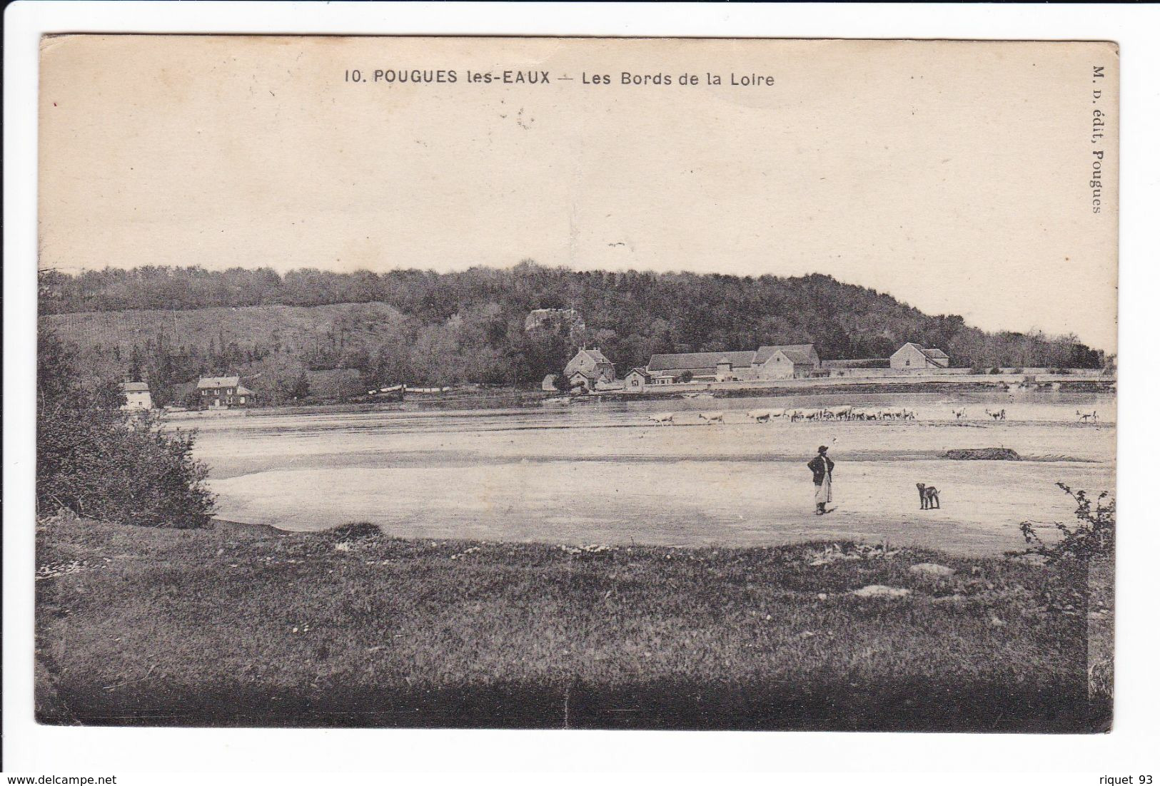 10 - POUGUES-les-EAUX - Les Bords De La Loire - Pougues Les Eaux
