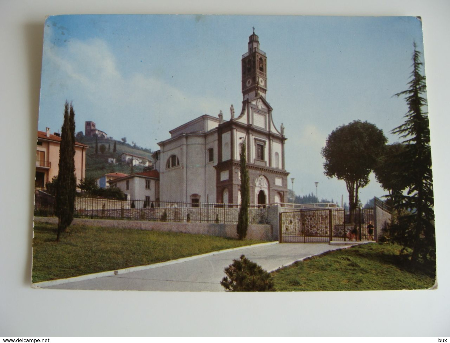 SOTTO IL MONTE  CHIESA  PARROCCHIALE EGLISE PAROISSIALE PFARRKIRCHE  LOMBARDIA  BERGAMO   VIAGGIATA COME DA FOTO - Bergamo