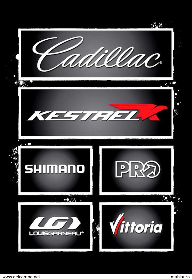 CARTE CYCLISME SANTIAGO BOTERO SIGNEE TEAM ROCK RACING 2008 - Ciclismo