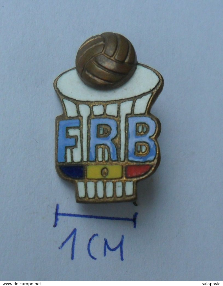 Romanian Basketball Federation FRB  PINS BADGES P4/5 - Basketball