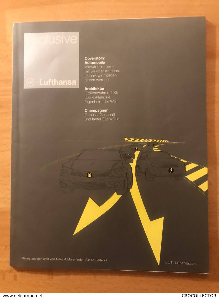 EXCLUSIVE LUFTHANSA MAGAZINE FOR LUFTHANSA HON CIRCLE, SENATORS AND FREQUENT TRAVELLERS 05/2011 - Vluchtmagazines