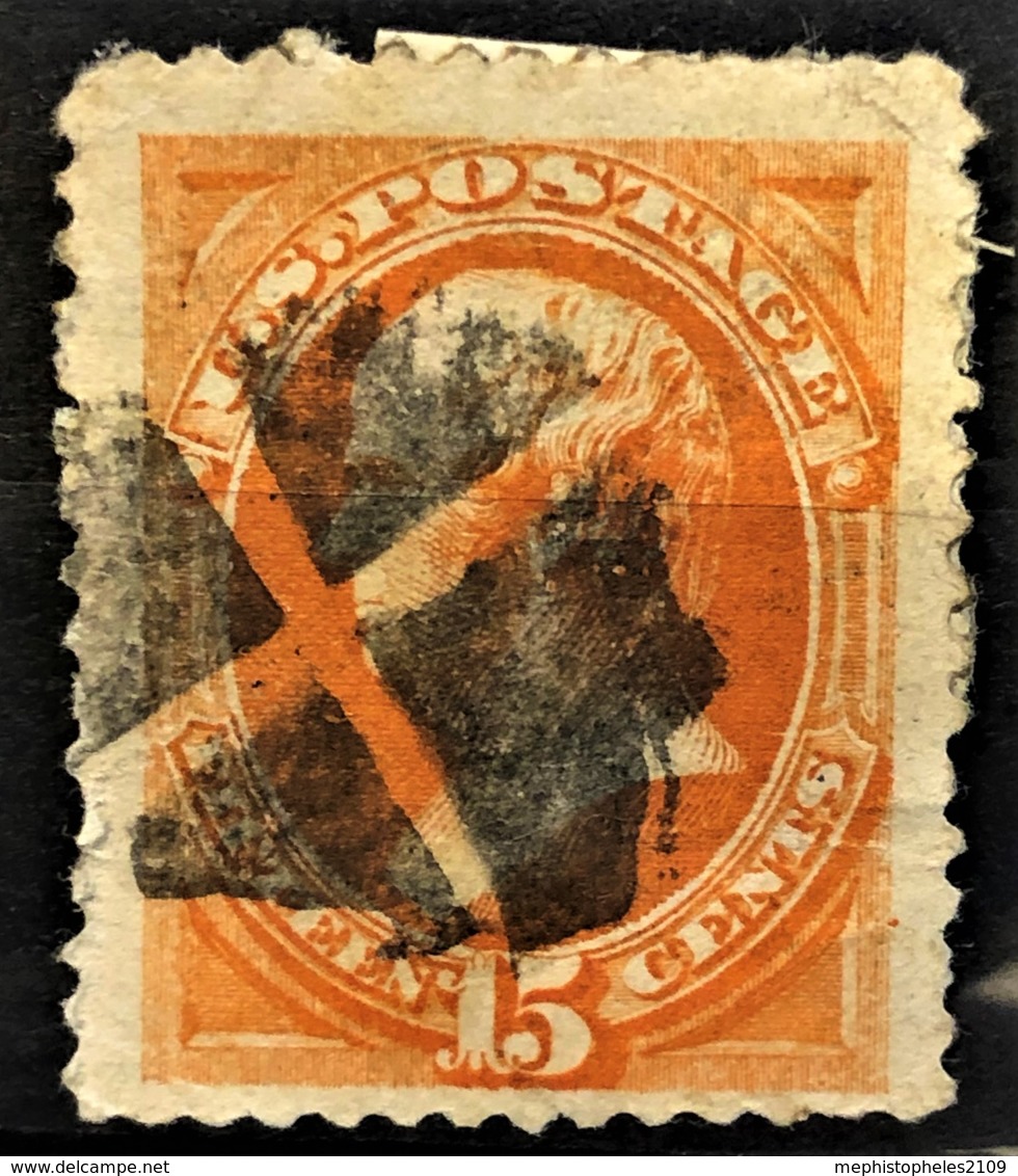 USA 1870/71 - Canceled - Sc# 152 - 15c - Gebraucht