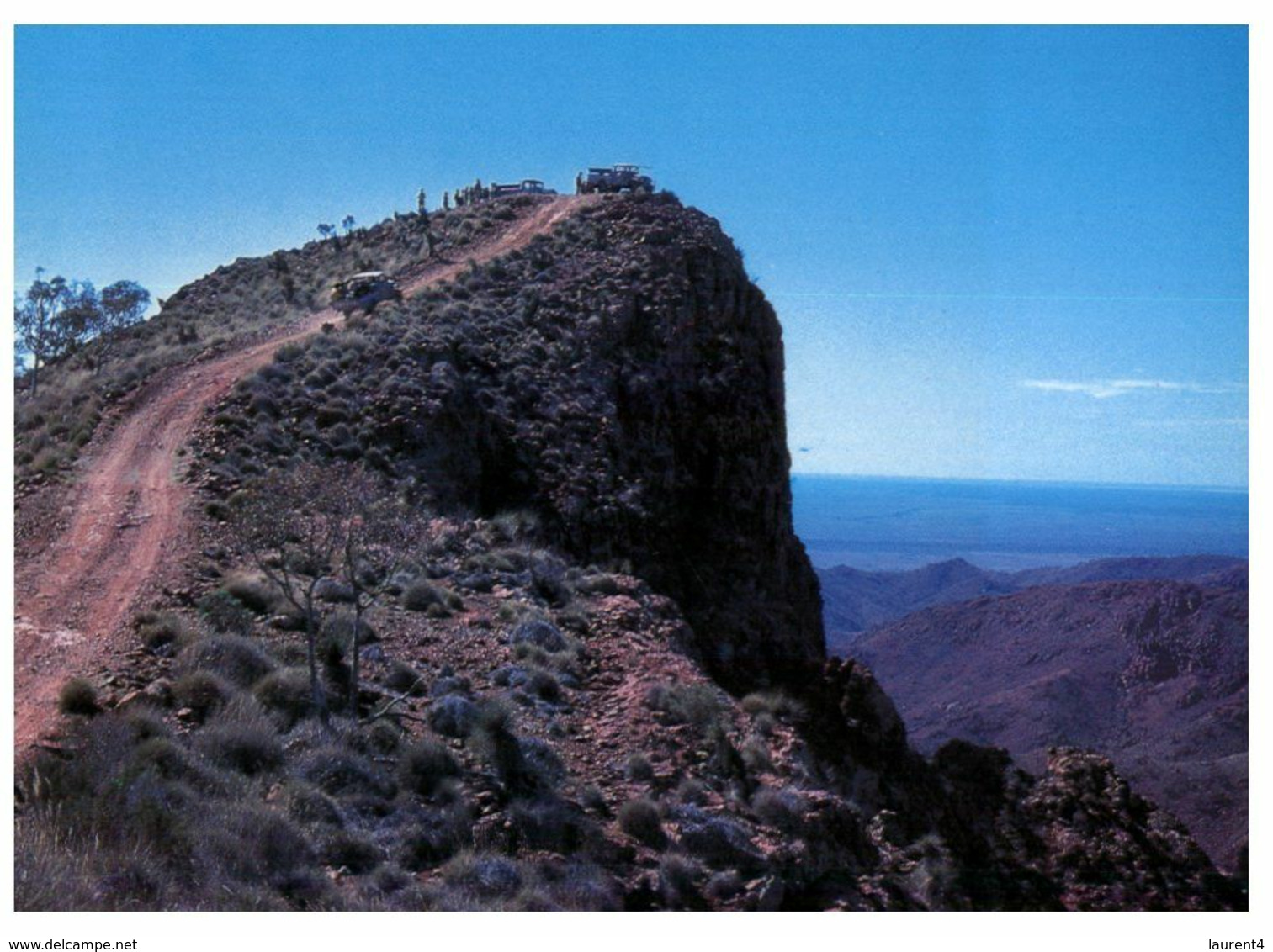 (H 10) Australia - SA - Flinders Range (with Stamp) Slider's Lookout - Flinders Ranges