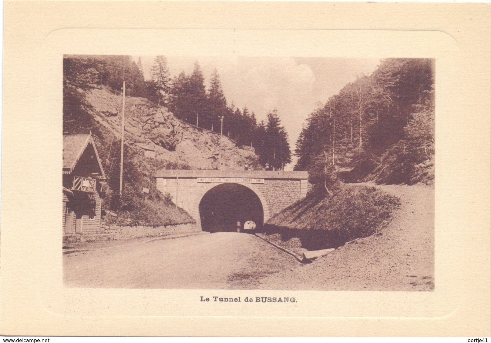 CP - Thann - Le Tunnel De Bussang - Thann