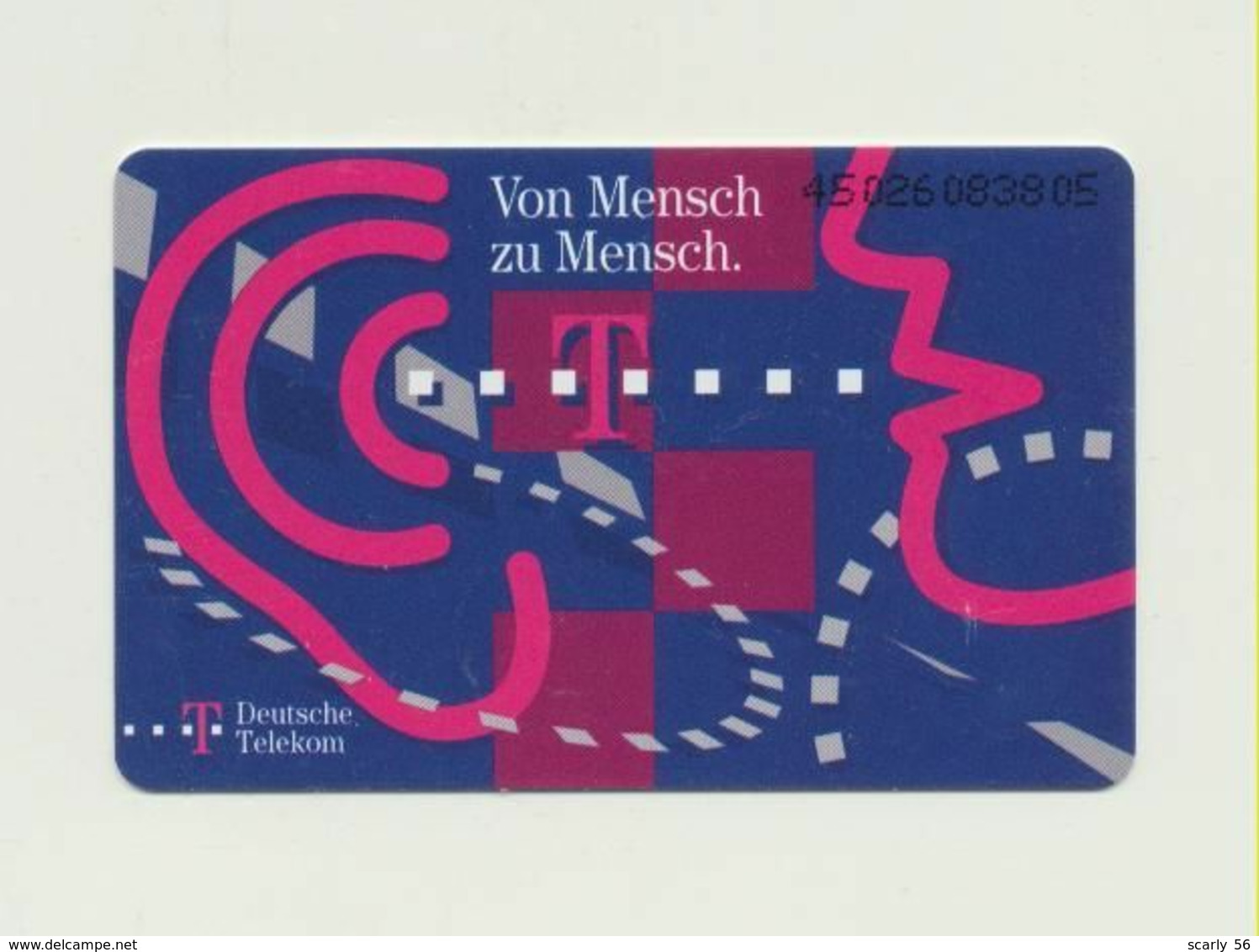 A 02 / 02.95 - Von Mensch Zu Mensch - Auflage 34.000 -  Gebraucht !!! ( 57 ) - A + AD-Series : Publicitaires - D. Telekom AG