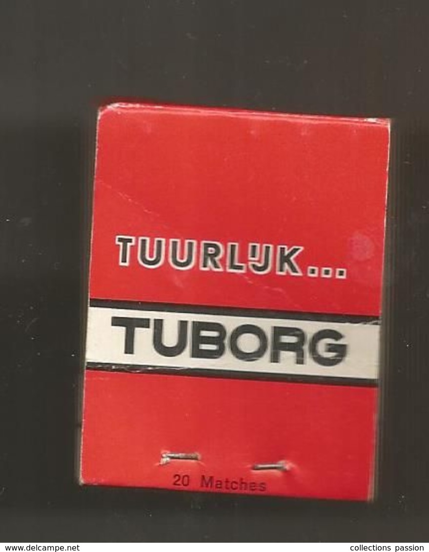 Boite D'allumettes , Pochette, Tu Bois ? TUBORG , Tuurluk... TUBORG ,  2 Scans - Boites D'allumettes