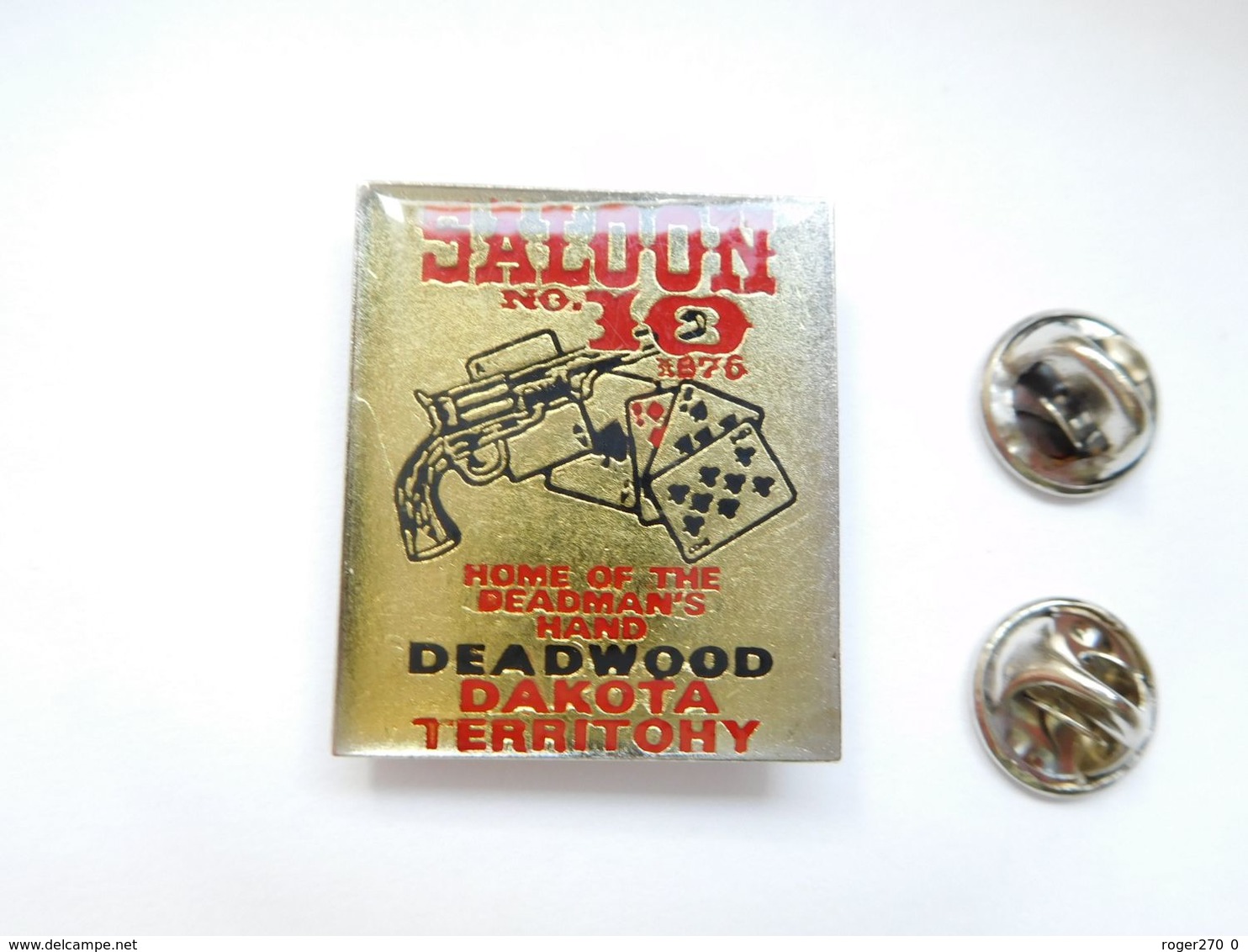 Beau Pin's ,  Jeu , Casino , Cartes , Colt , Saloon N° 10 , Deadwood Dakota Territohy - Città