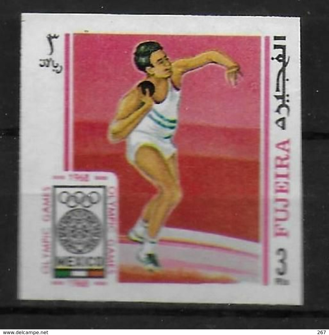 FUJEIRA  PA      * *  NON DENTELE  JO   1968    Decathlon Lancer Du Poids  Toomey - Leichtathletik