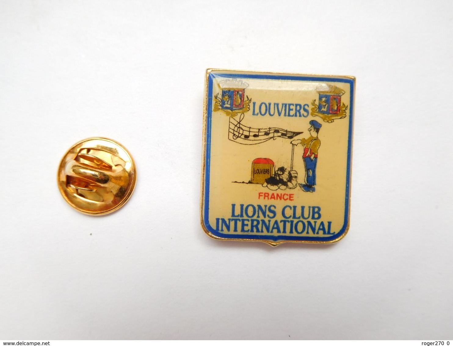 Beau Pin's , Lions Club International  De Louviers , Musique , Blason , Eure - Associazioni