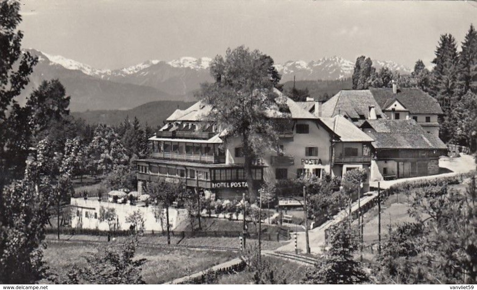 OBERBOZEN-SOPRABOLZANO-BOZEN-BOLZANO-HOTEL=POSTA=-CARTOLINA VERA FOTOGRAFIA-NON VIAGGIATA -ANNO 1950-1955 - Bolzano