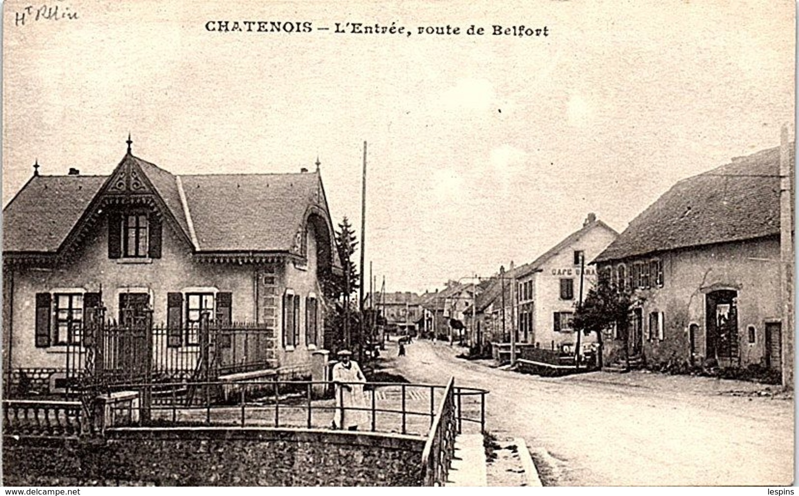 67 - CHATENOIS --  L'Entrée , Route De Belfort - Chatenois