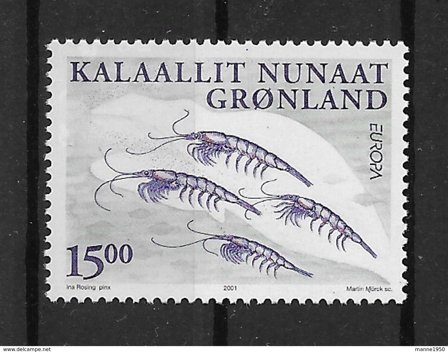 Grönland 2001 Europa Mi.Nr. 368 ** - Unused Stamps