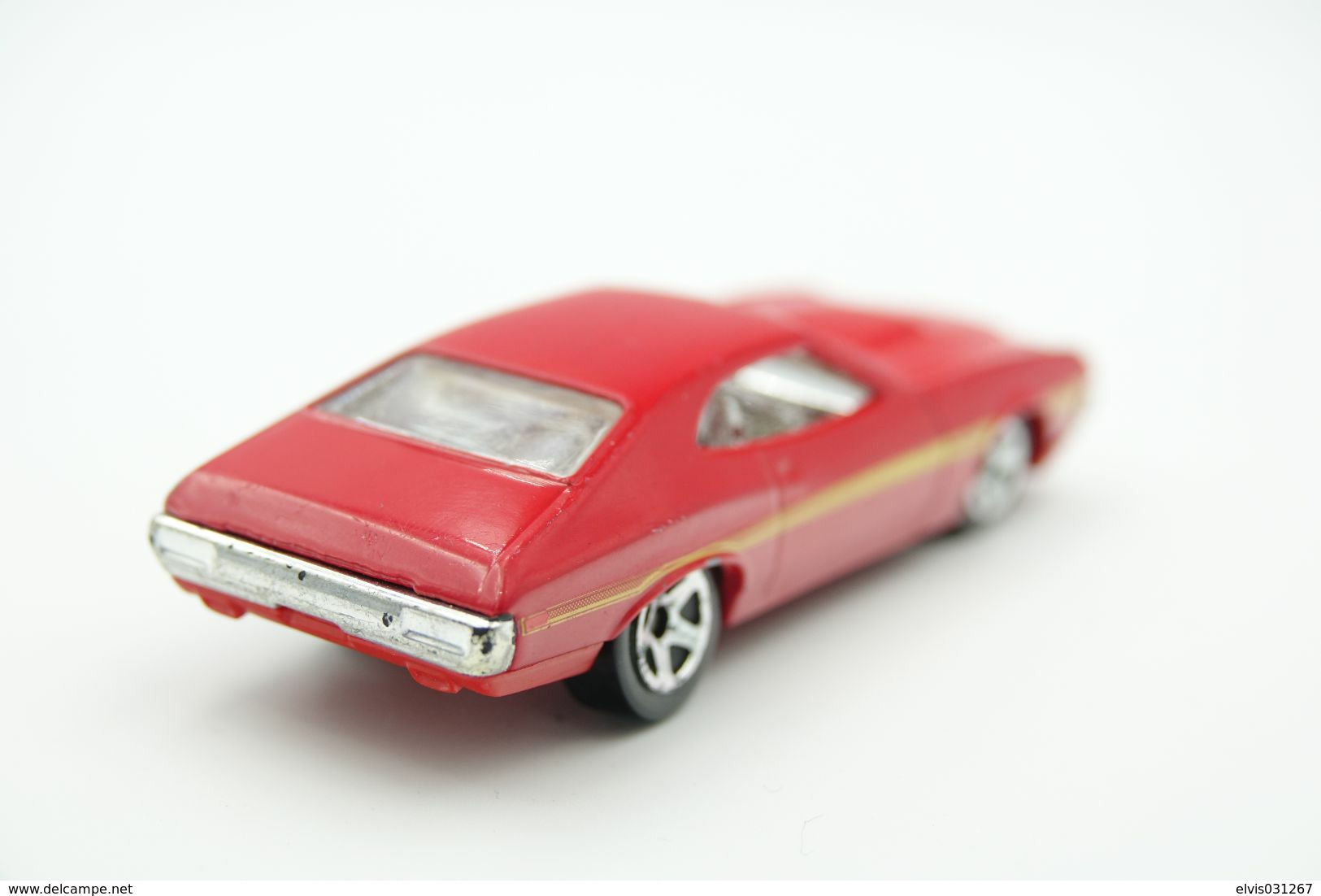 Hot Wheels Mattel 72 Gran Torino Sport Red -  Issued 2011, Scale 1/64 - Other & Unclassified