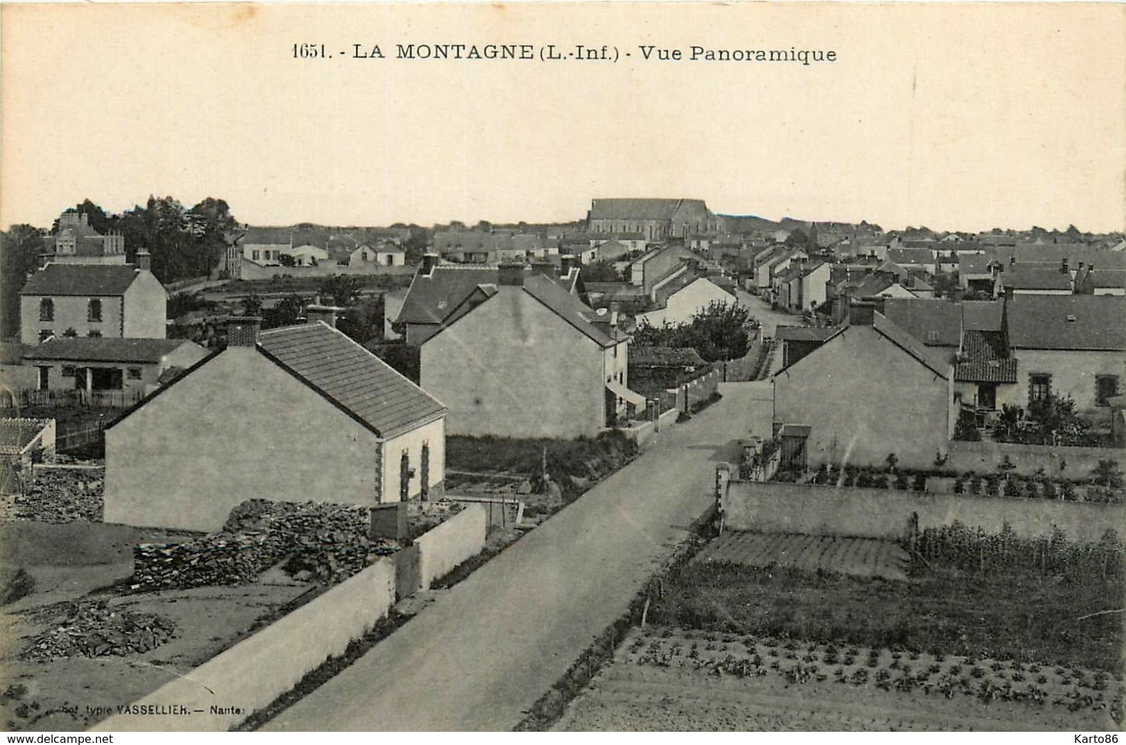 La Montagne * Vue Panoramique * Rue De La Commune - La Montagne