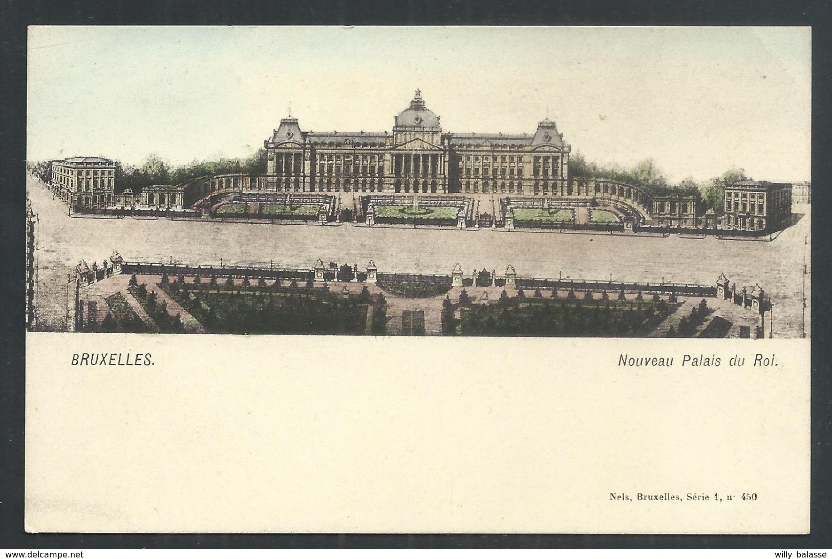 +++ CPA - BRUSSEL - BRUXELLES - Nouveau Palais Du Roi - Couleur Nels Série 1 N° 450  // - Brussel (Stad)