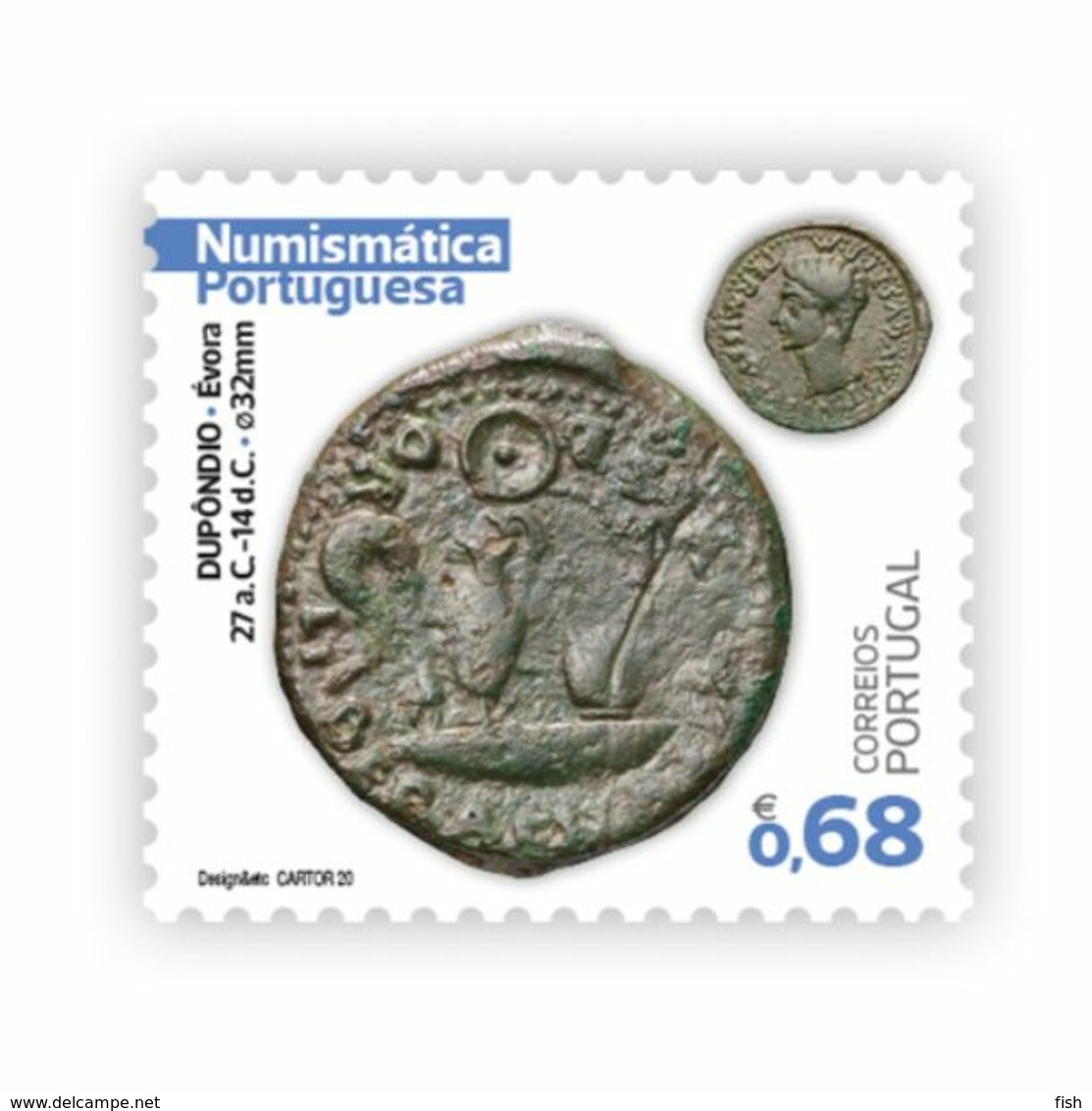 Portugal ** & Portuguese Numismatic Series, I Group, DUPONCIO, Evora, XXVII AC, XIV DC  2020 (8553) - Altri & Non Classificati