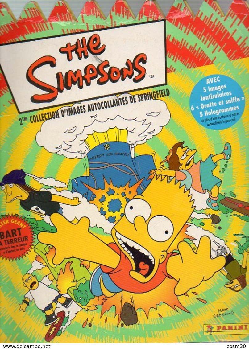 Album Chromo - 059 - Panini - The Simpsons - 2000 - 40 Pages - Franse Uitgave