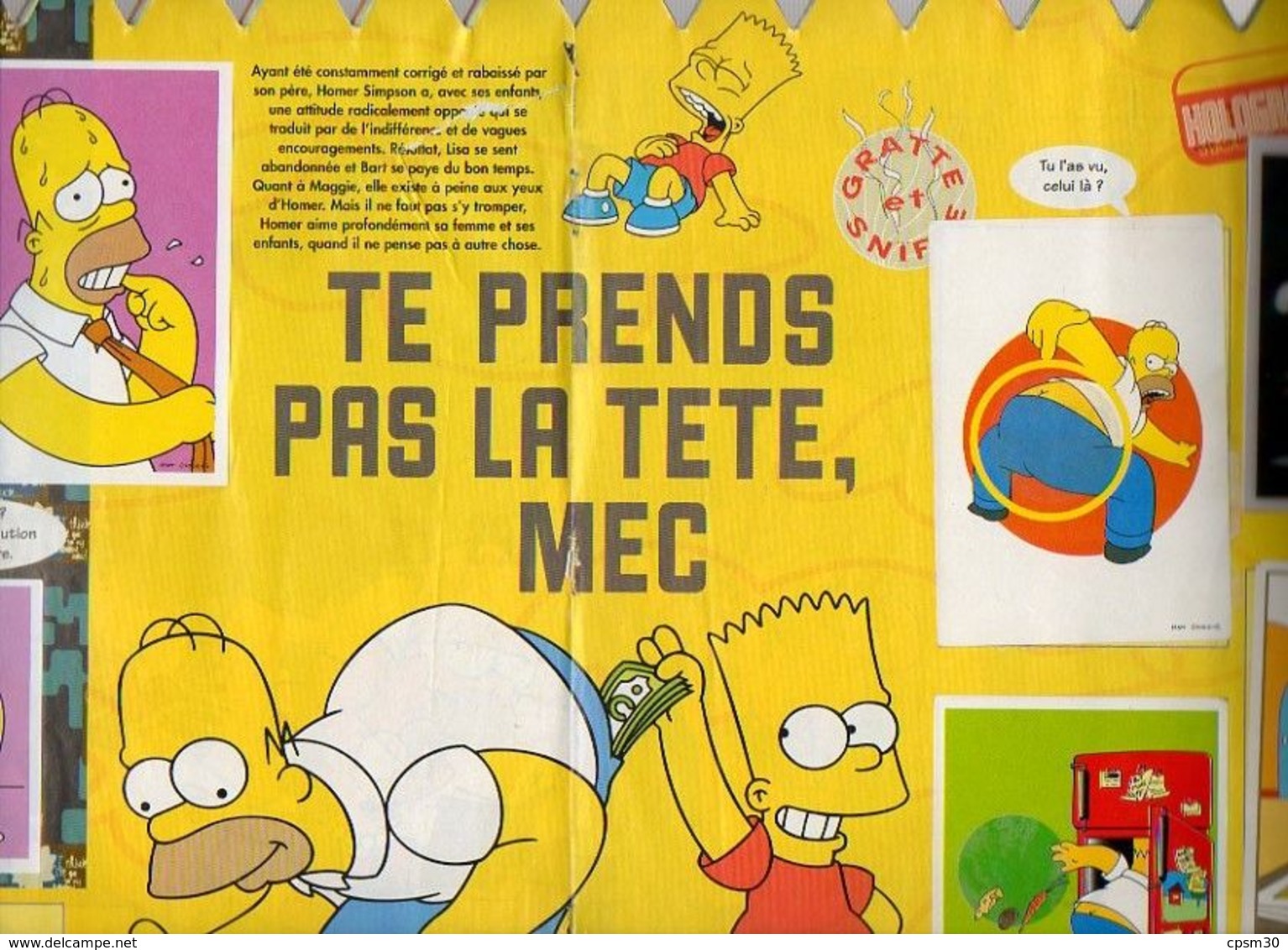 Album Chromo - 059 - Panini - The Simpsons - 2000 - 40 Pages - Franse Uitgave