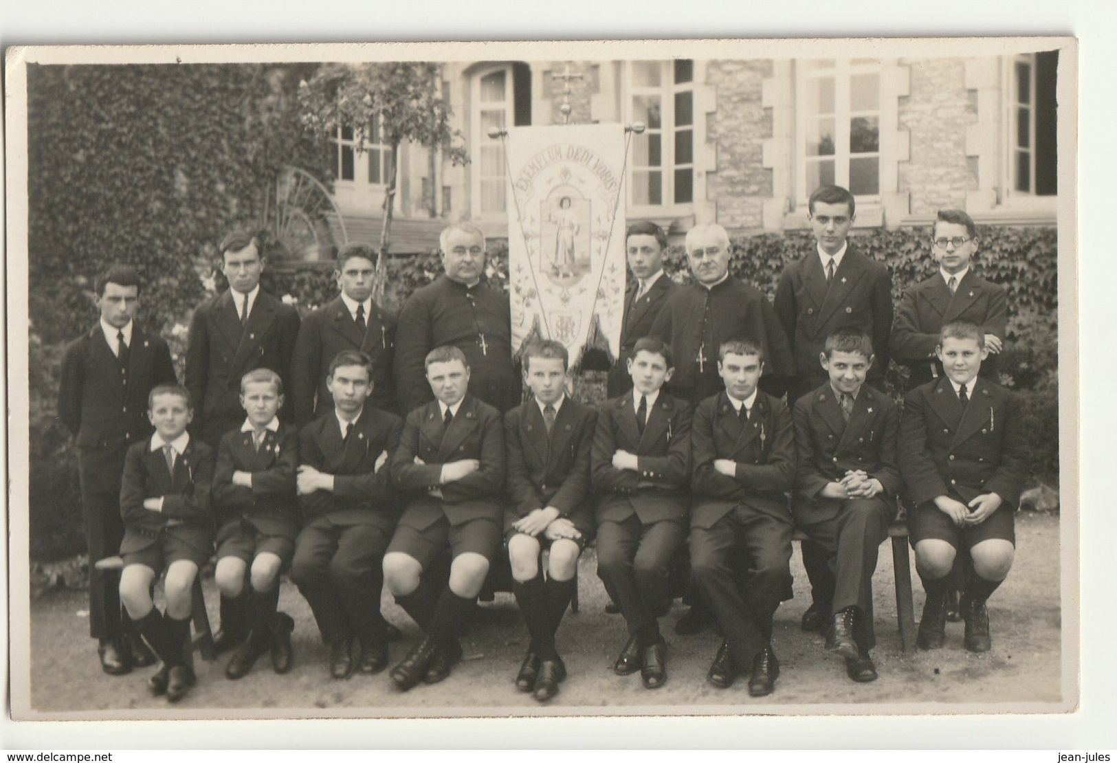 Petit Séminaire De Rimont 71 - Congrégation De Jésus Adolescent 1932-1933 - M. Le Chanoine Merle, Supérieur - Personnes Identifiées