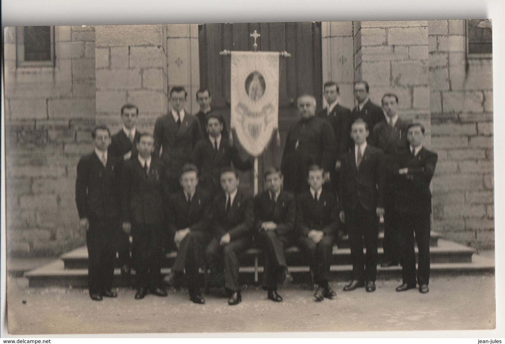 Petit Séminaire De Rimont 71 - Congrégation De La Ste Vierge 19 Juin 1936 - M. Le Chanoine Merle, Supérieur - Personnes Identifiées