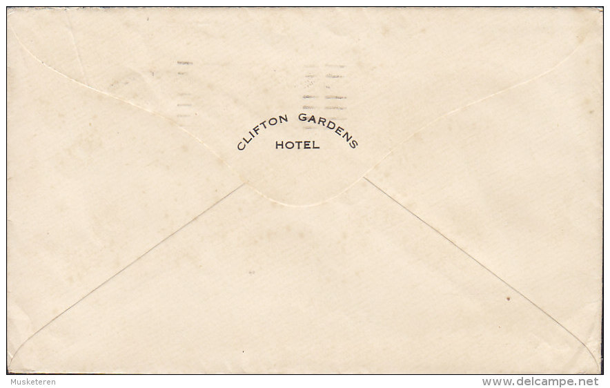 Australia CLIFTON GARDENS HOTEL  'Christmas Post Early' SYDNEY NSW 1927 Cover Brief KJÆRSTRUP Pr. HOLEBY Denmark 3x GV. - Sonstige & Ohne Zuordnung